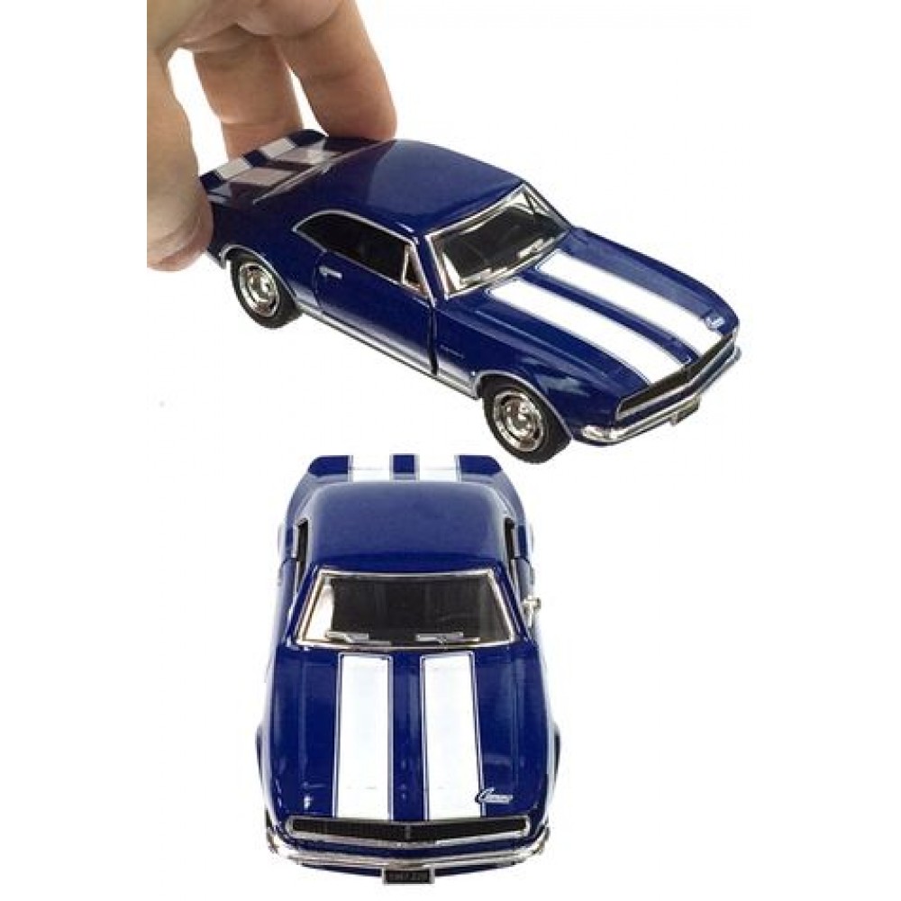 1967 Chevrolet Camaro Z-28 In A Blue 132 Scale Diecast From New Ray    New dc817