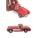 Corvette Toy Car 1957 Red Metal