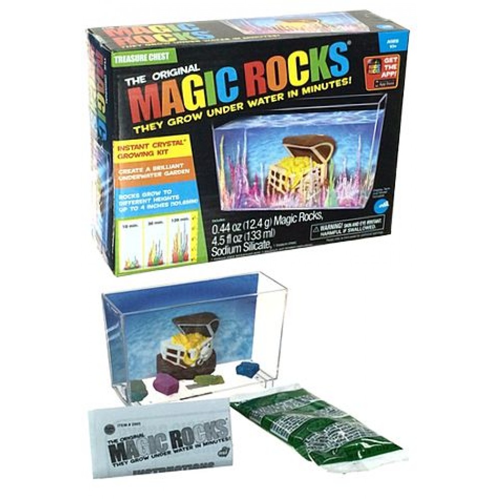 Space The Original Magic Rock Deluxe Instant Crystal Growing Kit 