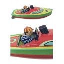 Victoria Colorful Pop Pop Tin Toy Boat
