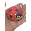 Large Ladybird Beetle Wind Up Tin Toy