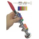 Clarinet Silver Horn Musical Toy