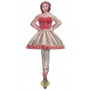 Bella Ballerina Spinning Tin Toy Top