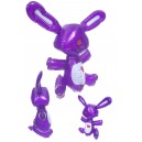 Heart Bunny Purple Inflatable 13 inch 