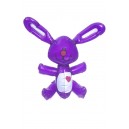 Heart Bunny Purple Inflatable 13 inch 