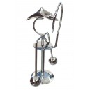 Dolphin in Ring Silver Balance Mini