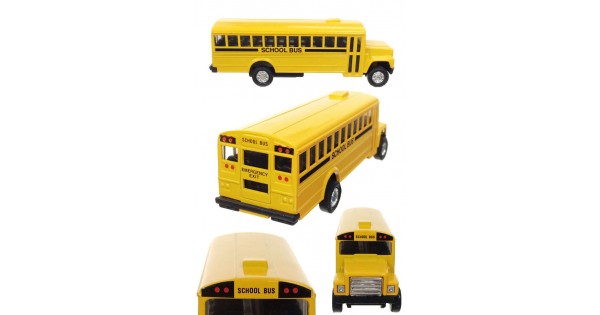 Details about   Vintage 1" Realistic Novelty Figural Plastic Yellow School Bus 