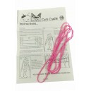 Cat's Cradle Pink String Game Patterns