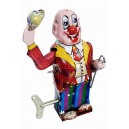 Tin Toy Clown Dandy Tips Hat