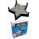 Pin Art 3D Star Impression Toy Black Large