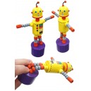 Donald Dome Head Robot Thumb Puppet Poses