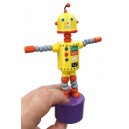 Donald Dome Head Robot Thumb Puppet Poses