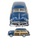 Woody Wagon 1949 Blue Toy Ford Car