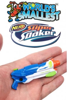 Super Soaker Nerf Worlds Smallest Water Gun