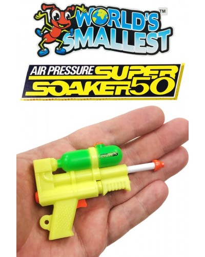 Super Soaker Worlds Smallest Water Gun Toy