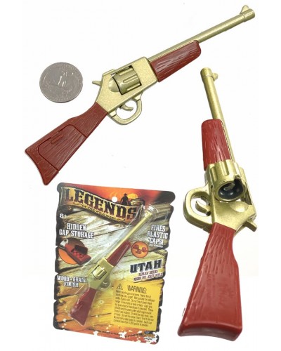 Mini Rifle Gun Utah Wild West Toy (Non-Functioning)