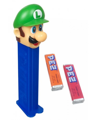 Luigi Nintendo PEZ Collectible Candy Toy