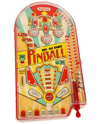 Retro Hi-Score Classic Pinball Game