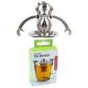 Monkey Tea Infuser Shiny Silver Steel