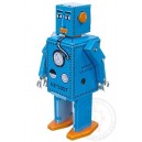 Lilliput Robot Bright Blue Rare Tin Toy