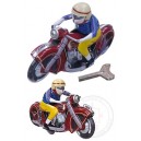 Colorful Spin Out Motorcycle Tin Racer