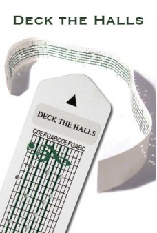 Deck The Halls Paper Strip Music Box Kit