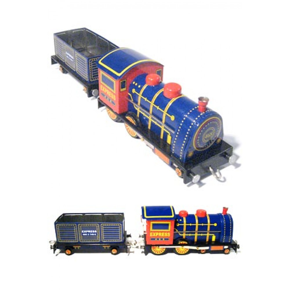 Express Steam Locomotive Classic Wind Up Tin Toy Brand New 