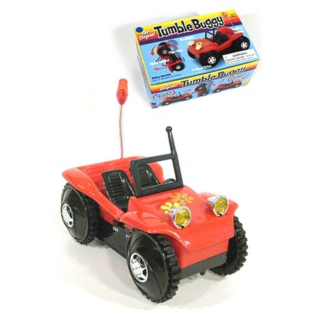 red buggy car