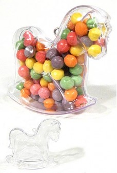 Rocking Horse Clear Candy Box