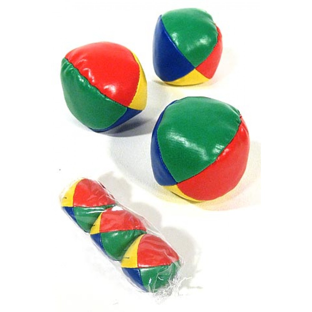 3 Juggling Balls Set easy learn teach exercise practice skill game circus party 