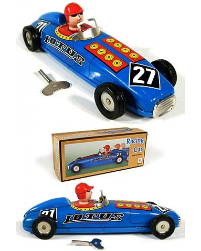 Lotus Racing Car Number 27 Tin Toy