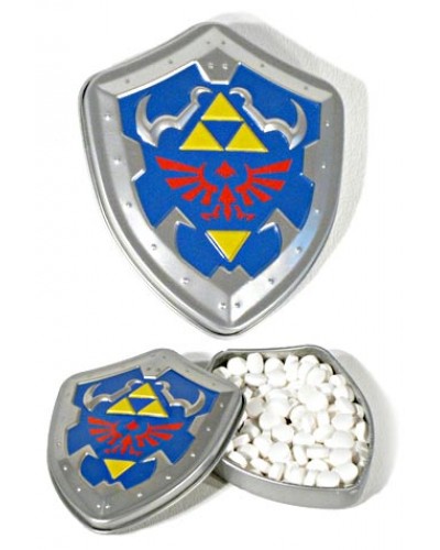 Zelda Link Hylian Shield Candy Tin
