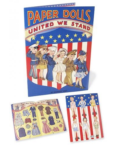United We Stand Paper Doll Patriots