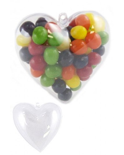 Heart Clear Ornament Candy Box