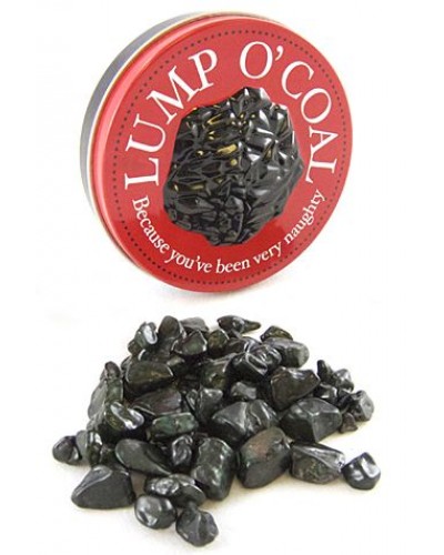 Lump O Coal Naughty Gum Santa Tin 