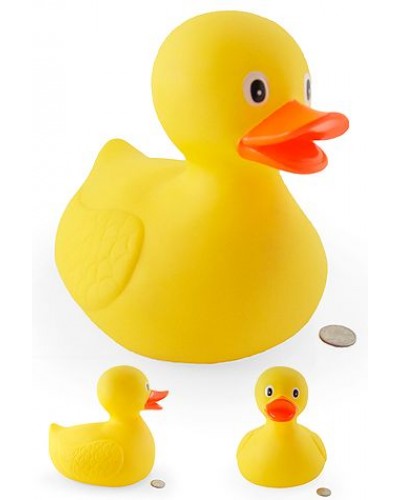 Giant Rubber Ducky Yellow Bath Toy