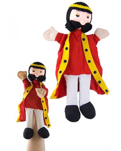Good King Hand Puppet 14 inches