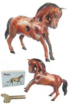 Bucking Bronco Horse Tin Toy 1910