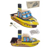Real live Steam Boat Model Put Put vintage toy Pop Pop Boat 