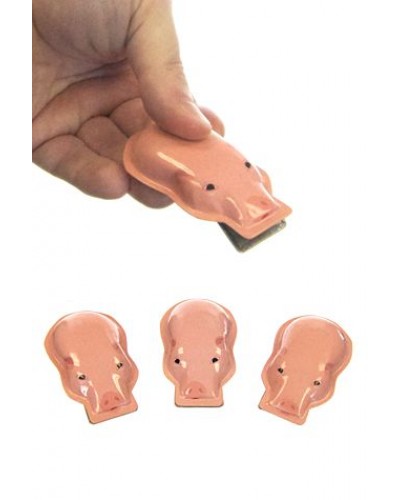 Three Little Pigs Tin Clickers Set of 3