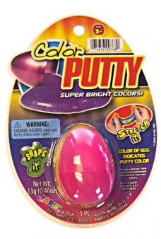 Play Putty Hot Pink in Classic Egg