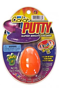 Play Putty Bright Orange in Classic Egg