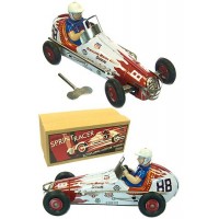 Schylling Wind-up Tin Sprint Racer With Key MS648 Collector Series Car for sale online 